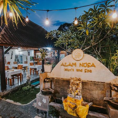 Alam Nusa Bungalow Huts & Spa Nusa Lembongan Eksteriør bilde