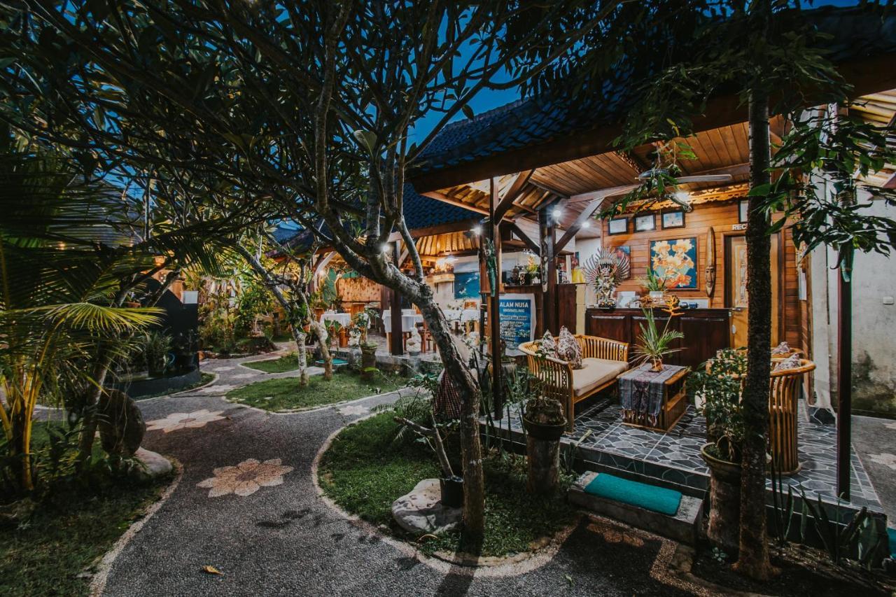 Alam Nusa Bungalow Huts & Spa Nusa Lembongan Eksteriør bilde